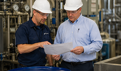 technical application support for industrial chemicals